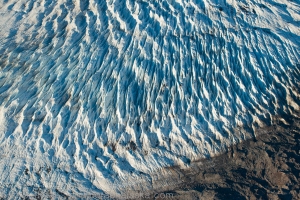 Crevasses, unnamed glacier